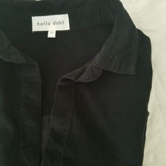 [Bella dahl] black button down shirt - Picture 8 of 8